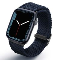 Uniq Bracelet tressé Aspen Apple Watch | 38/40/41/42 mm - Oxford Blue