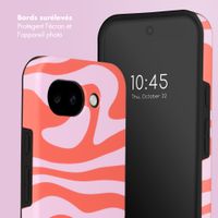 Selencia Coque arrière Vivid avec MagSafe Google Pixel 10a - Dream Swirl Pink