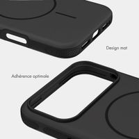 imoshion Coque arrière Color avec Thin MagSafe Ring Apple iPhone 18 Pro Max / 17 Pro Max - Noir