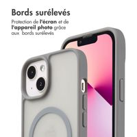 imoshion Coque Color Guard avec MagSafe Apple iPhone 14 / 13 - Gris