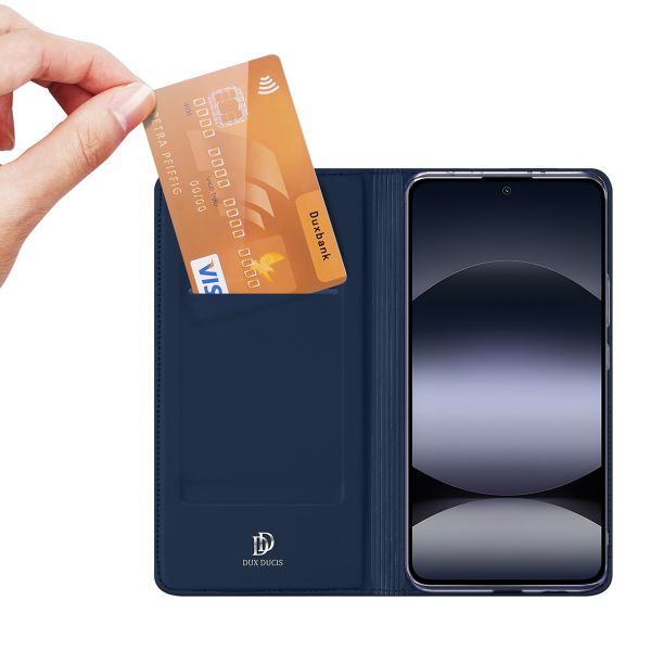 Dux Ducis Étui de téléphone Slim Xiaomi Redmi Note 14 (4G) - Bleu foncé