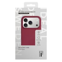 iDeal of Sweden Coque en silicone avec MagSafe Apple iPhone 17e / 16e / 15 / 14 / 13 - Fine Wine