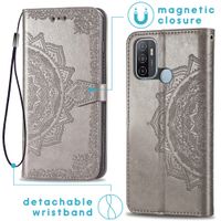 imoshion Etui de télephone Mandala Oppo A53 / Oppo A53s - Gris