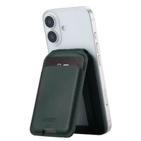 Accezz Portefeuille en cuir avec support - Compatible avec MagSafe et Qi2 - Cedar Green