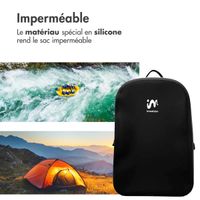 imoshion Sac à dos Hermétique et Étanche 20L - Grand - Noir