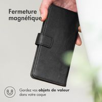imoshion Étui de télephone portefeuille de luxe Apple iPhone 11 - Noir