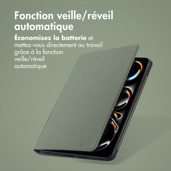 Accezz Coque tablette Classic Apple iPad Pro 13 (2025) M5 / (2024) M4 - Vert