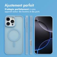 imoshion Coque Color Guard avec MagSafe Apple iPhone 16 Pro Max - Bleu clair