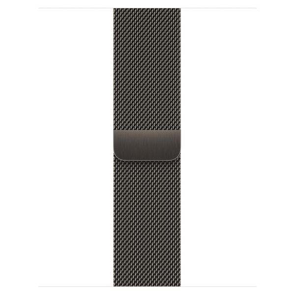 Apple Bracelet à boucle Milanais Apple Watch | 44/45/46/49 mm - Graphite