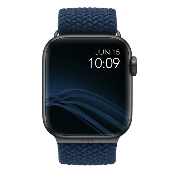 Uniq Bracelet tressé Aspen Apple Watch | 44/45/46/49 mm - Oxford Blue
