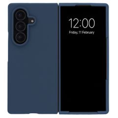 Accezz Coque Liquid Silicone avec MagSafe Samsung Galaxy Z Fold 8 Ultra - Bleu foncé