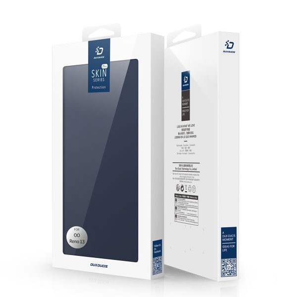 Dux Ducis Étui de téléphone Slim Oppo Reno 13 - Bleu foncé