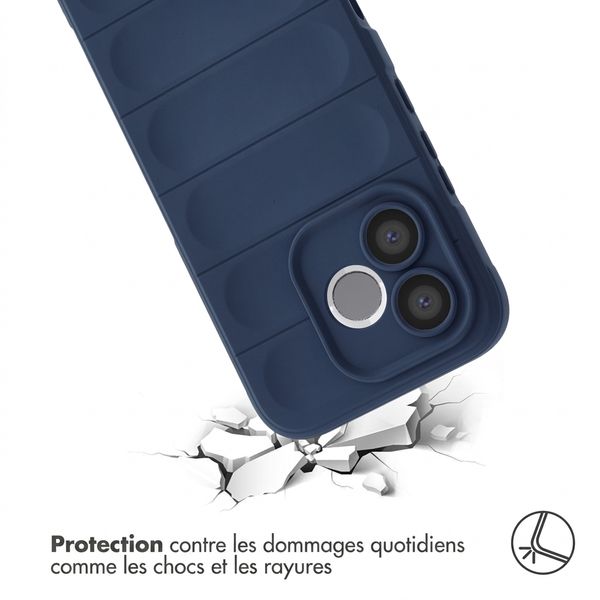 imoshion EasyGrip Backcover Honor 600 Lite - Bleu foncé