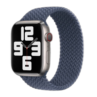 Apple 4 Pack Apple Bracelet Solo tressé Apple Watch| 38/40/41/42 mm - Taille 9 - (PRODUCT)RED / Maize / Lavender / Storm Blue