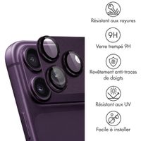 imoshion Protection Caméra en verre trempé 2 Pack pour l'Apple iPhone 18 Pro - Plum