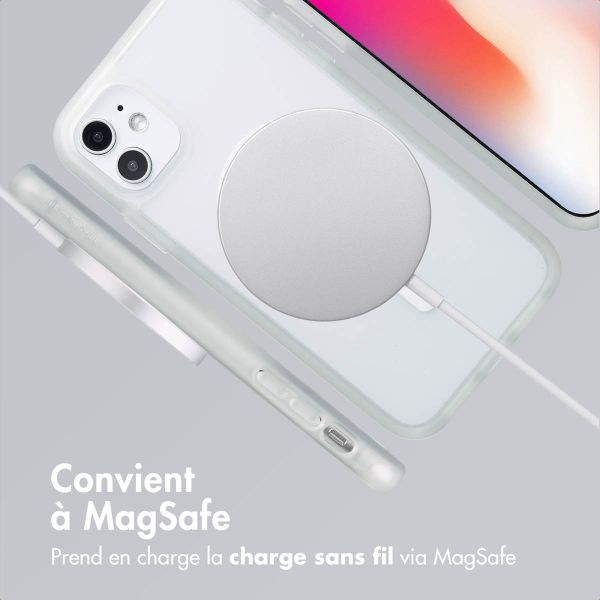 imoshion Coque Color Guard avec MagSafe Apple iPhone 11 - Blanc