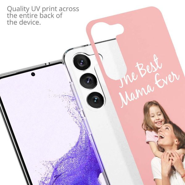 Concevez votre propre coque transparente Samsung Galaxy S23 - Transparent