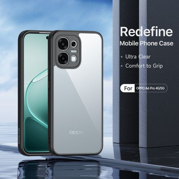 Dux Ducis Coque arrière Aimo Oppo A6 Pro (5G) - Noir