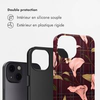 Selencia Coque arrière Vivid Apple iPhone 13 - Autumn Muse