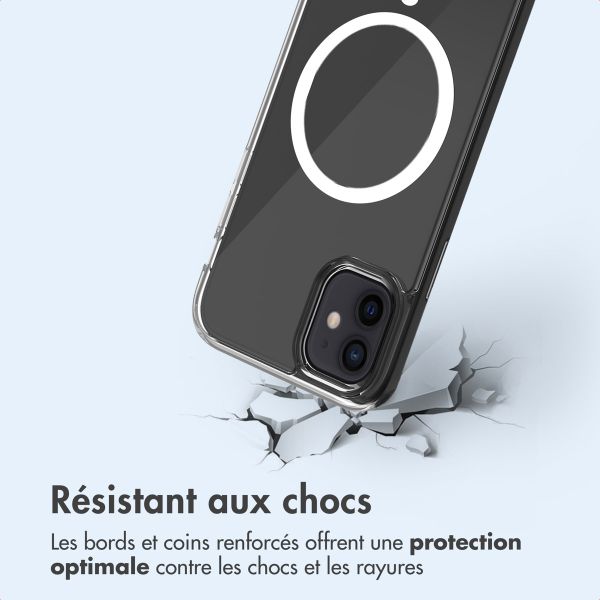imoshion Coque arrière de protection avec MagSafe Apple iPhone 12 Mini - Transparent