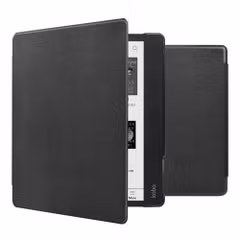 imoshion Étui de liseuse portefeuille Slim Hard Kobo Elipsa 2E - Noir