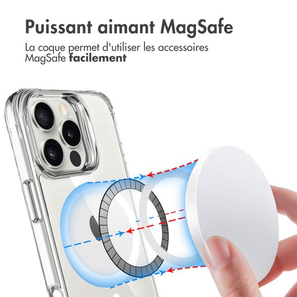 imoshion Coque Rugged Air MagSafe Apple iPhone 16 Pro - Transparent