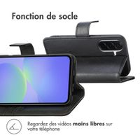 imoshion Étui de télephone portefeuille de luxe Samsung Galaxy A57 (5G) - Noir