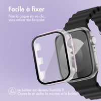 imoshion Coque rigide brillante à couverture complète Apple Watch 1 / 2 / 3 - 42 mm - Pearlescent