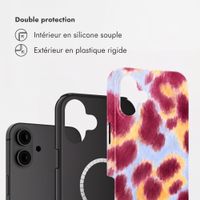 Selencia Coque arrière Vivid avec MagSafe Apple iPhone 16 - Rebel Crush
