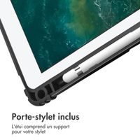 Accezz Coque tablette Rugged Trifold Apple iPad 6 (2018) 9.7 pouces / iPad 5 (2017) 9.7 pouces / Air 2 (2014)/Air 1 (2013) - Bleu foncé