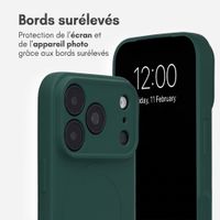 imoshion Coque Couleur avec MagSafe Apple iPhone 18 Pro / 17 Pro - Vert foncé