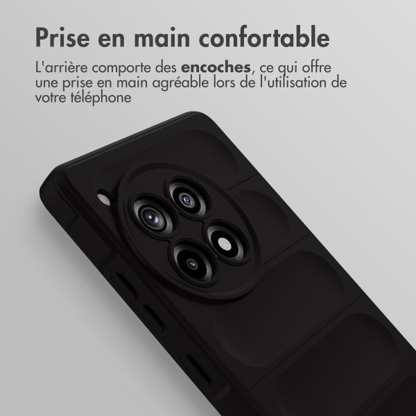 imoshion EasyGrip Backcover OnePlus 12R - Noir