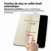 imoshion Magnetic etui de téléphone portefeuille Apple iPad Air 11 pouces (2026) M4 / (2025) M3 / (2024) M2 / Air 5 (2022) / Air 4 (2020) - Beige