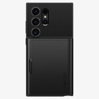 Spigen Coque Slim Armor Samsung Galaxy S24 Ultra - Noir