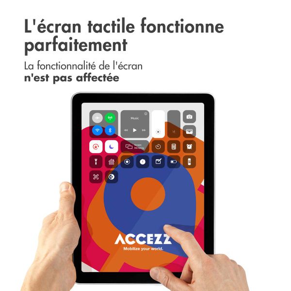 Accezz Protection d'écran en verre trempé avec applicateur Apple iPad Pro 13 (2025) M5 / (2024) M4