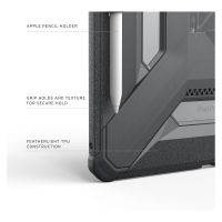 UAG Coque arrière Scout Plus avec support Scout Apple iPad Pro 13 (2025) M5 / (2024) M4 - Ash