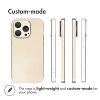 Accezz Coque Clear Apple iPhone 15 Pro - Transparent