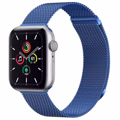 imoshion Bracelet magnétique milanais Apple Watch | 44/45/46/49 mm - Taille M - Bleu