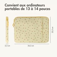 imoshion Pochette ordinateur Design 13-14 pouces - Garden Stripes