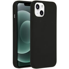 Accezz Coque Liquid Silicone Apple iPhone 13 Mini - Noir