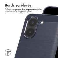 imoshion Coque Brushed Xiaomi Poco X8 Pro - Bleu foncé