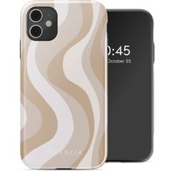 Selencia Coque arrière Vivid Apple iPhone 11 - Desert Waves Beige