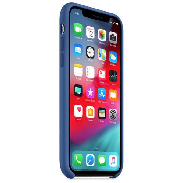 Apple Coque en silicone Apple iPhone X / Xs - Delft Blue