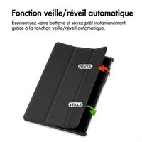 imoshion Coque tablette Trifold Lenovo Idea Tab Pro Gen 2 - Noir
