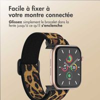 imoshion Bracelet en nylon élastique Apple Watch | 38/40/41/42 mm - Leopard