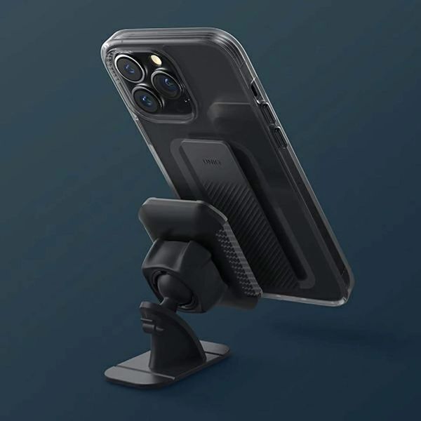 Uniq Coque arrière Heldro Flexgrip Apple iPhone 14 - Grey