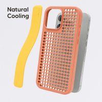 Callbuddy Coque avec strap Apple iPhone 16 Pro Max - Coral Pop