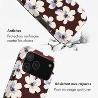 Selencia Coque arrière Vivid Apple iPhone 17 Pro - Choco Flower Pop