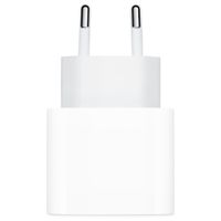 Apple Adaptateur secteur USB-C d'origine de 20 watts + câble USB-C vers Lightning d'origine - 2 mètres - Blanc
