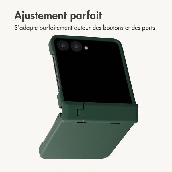 imoshion Color Backcover avec support Samsung Galaxy Z Flip 8 - Vert foncé